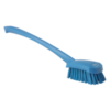 Hygiene 4182-3 afwasborstel lange steel, blauw, medium vezels, 415mm